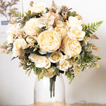 Verrijk je huis met betaalbare luxe - Onze Zijde Kunstmatige Rose Bloemen!" 🌹✨