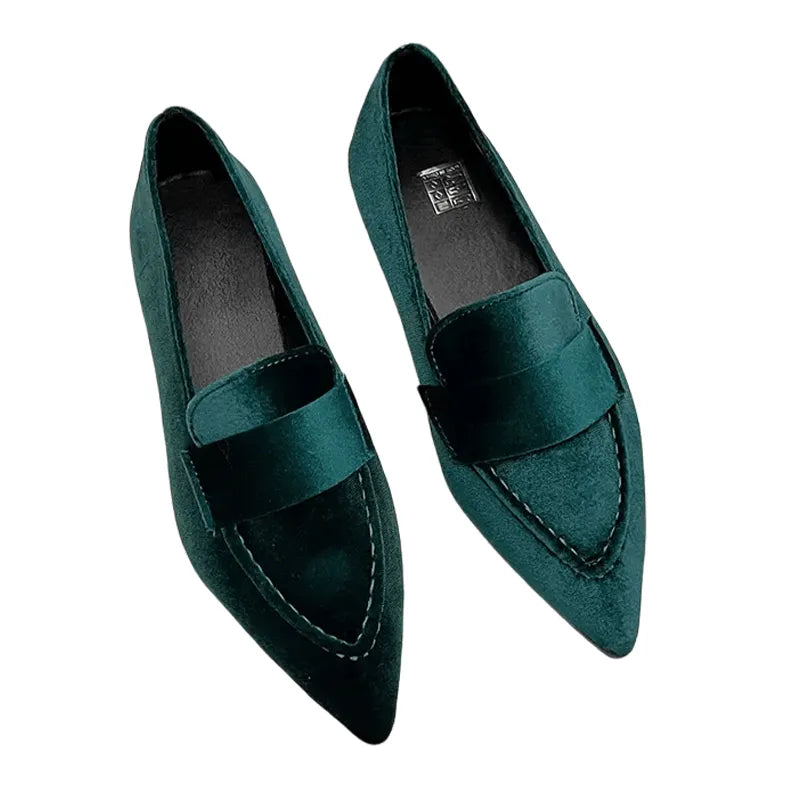 Camilla™- Luxe Loafers van Glanzende Stof
