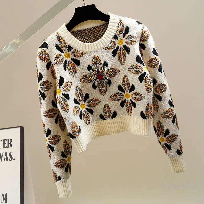 Sofia&Aurora™- Fijne Pullover met Prachtige Details
