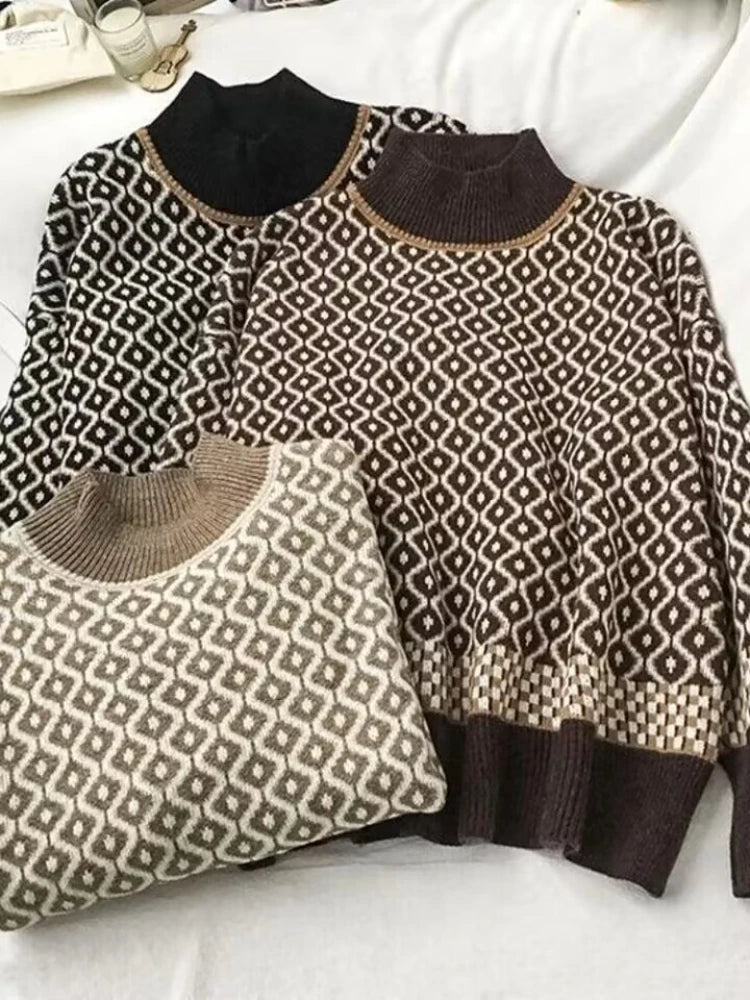 Sofia&Aurora™- Prachtige Pullover met Retro-patroon
