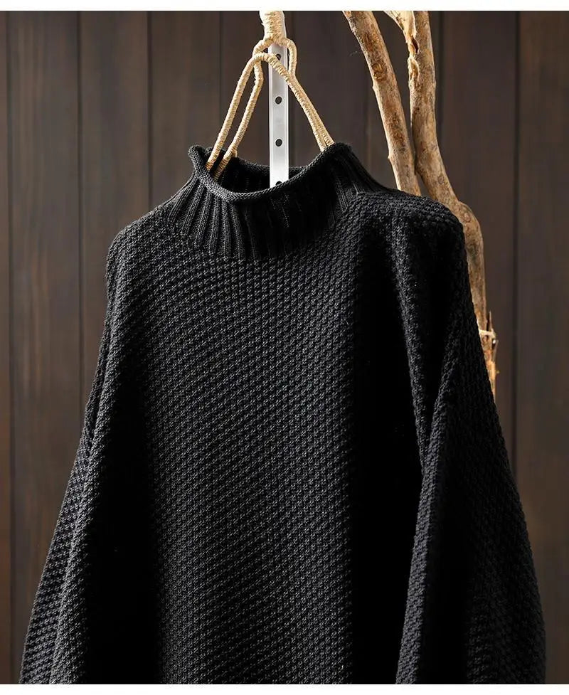 Sofia&Aurora™- Oversized Pullover met Prachtig Patroon en hoge hals