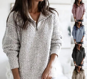Ginevra™ - Elegante & Comfortabele Halfzip Sweater