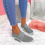 Ginevra™ - Slip-On Dames Sneakers met Klittenband