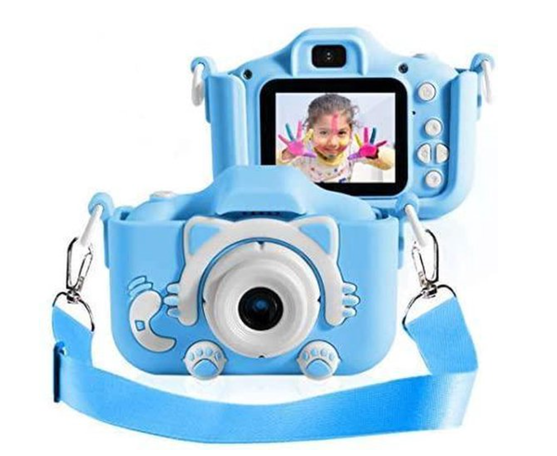 Kindercamera - De mini digitale camera die tegen een stootje kan!