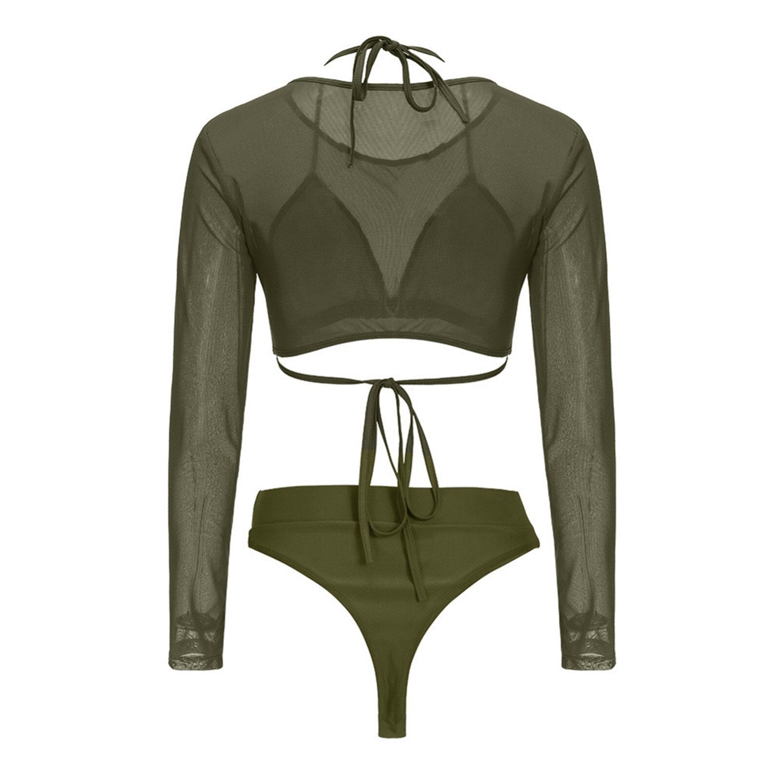 Ginevra™ - Bikini Set inclusief bijpassende transparante Top