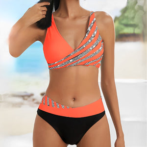 Sofia&Aurora™ - Oranje Stijlvolle Bikini