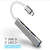 Aluminium USB Hub - Trifoglio