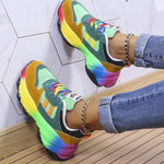 Camilla® - Trendy Regenboog Sneakers - Trifoglio