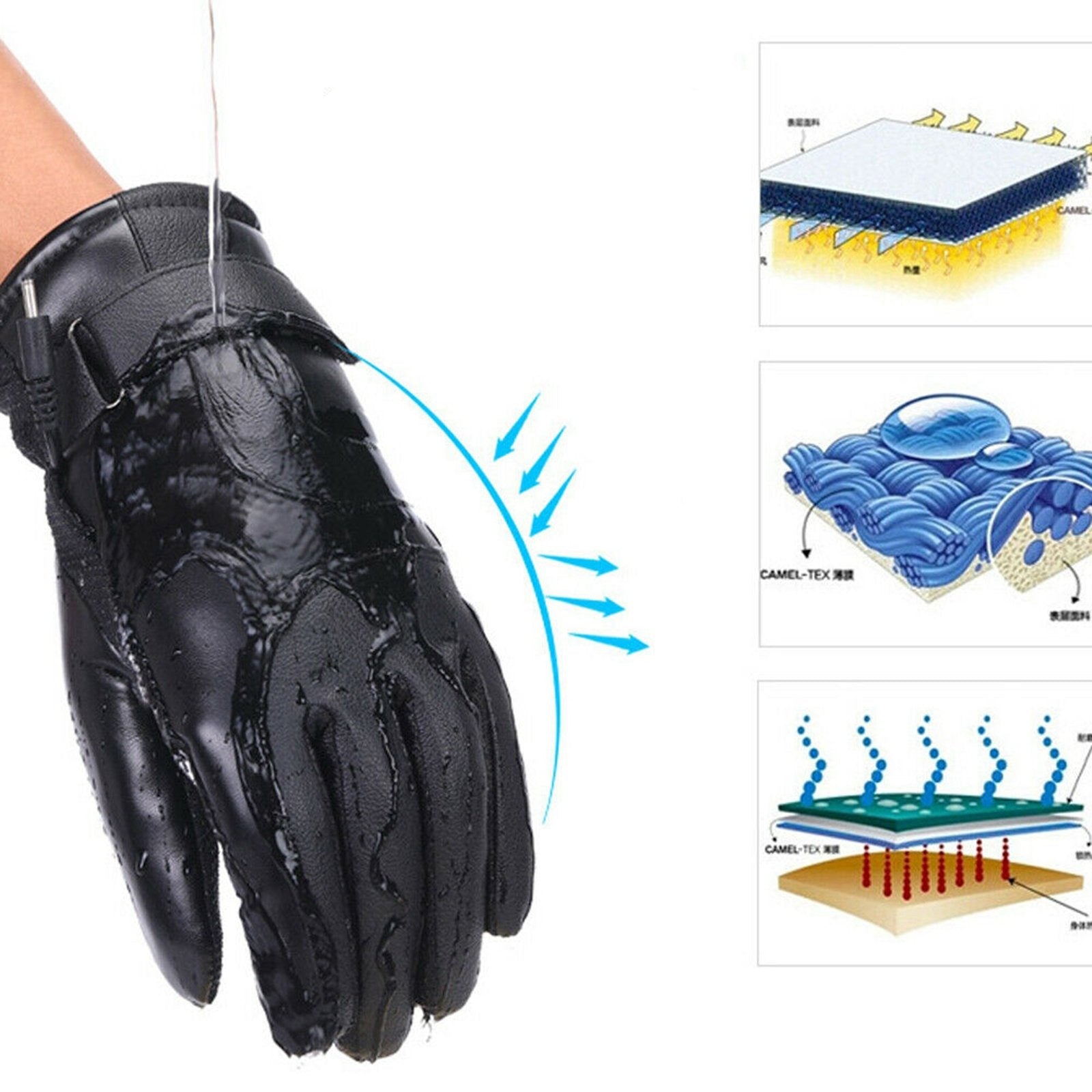 Camilla™ - Verwarmde Handschoenen | Altijd warme handen - Trifoglio