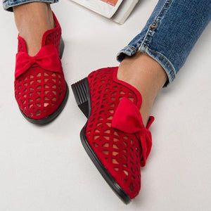 Ginevra™ - Elegante en stijlvolle opengewerkte platte schoenen - Trifoglio