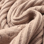Ginevra™ - Wollen trui met hoge kraag, rits en patroon - Trifoglio