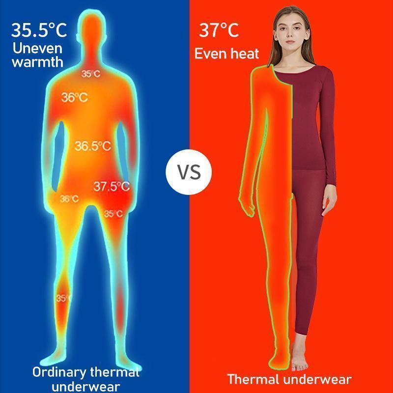 Naadloze Elastische Thermische onderkleding - Warm het najaar door! - Trifoglio